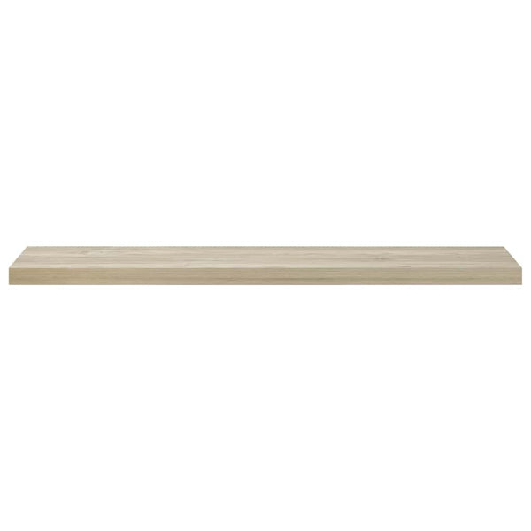 vidaXL Étagères murales 4 pcs Aspect chêne 120x23,5x3,8 cm MDF