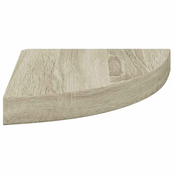 Eck-Wandregal Eichenoptik 25 cm