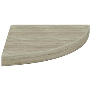 Eck-Wandregal Eiche 35 cm