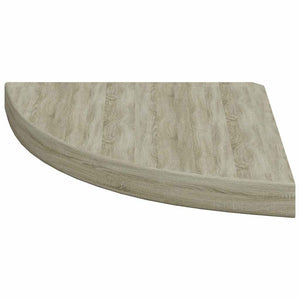 vidaXL Étagères d'angle flottantes 2 pcs Aspect chêne 35x35x3,8 cm MDF