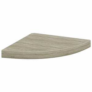 vidaXL Étagères d'angle flottantes 4 pcs aspect chêne 35x35x3,8 cm MDF