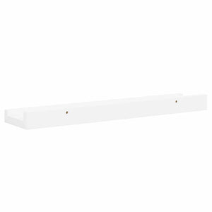 Weiße Bilderleisten 40 cm, 2er Set