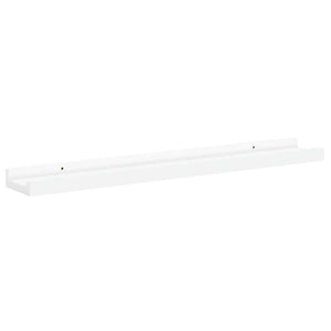 Bilderleisten Weiß 60 cm, 2er Set