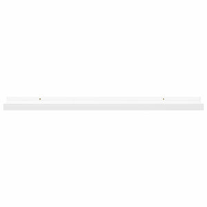 Weiße Bilderleisten 80 cm, 2er Set