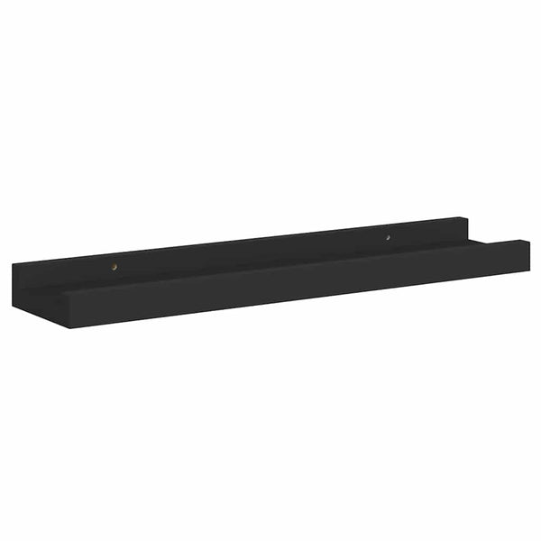 Schwarze Bilderleisten, 40 cm, 2er Set