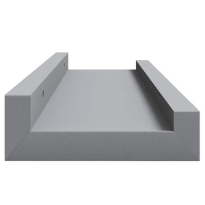 Graue Bilderleisten, 2er Set, 40 cm