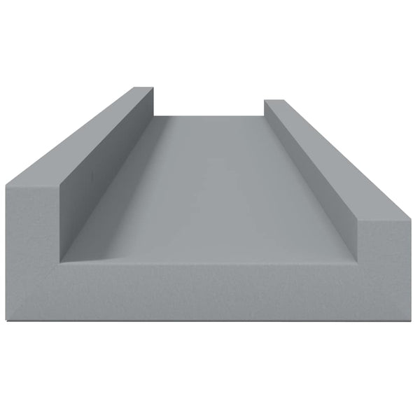 Graue Bilderleisten, 60 cm, 2er Set