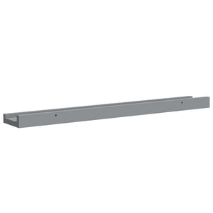 Graue Bilderleisten, 60 cm, 2er Set