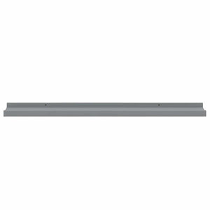 Bilderleisten Grau 80 cm, 2er Set