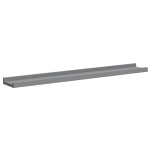 Bilderleisten Grau 80 cm, 2er Set