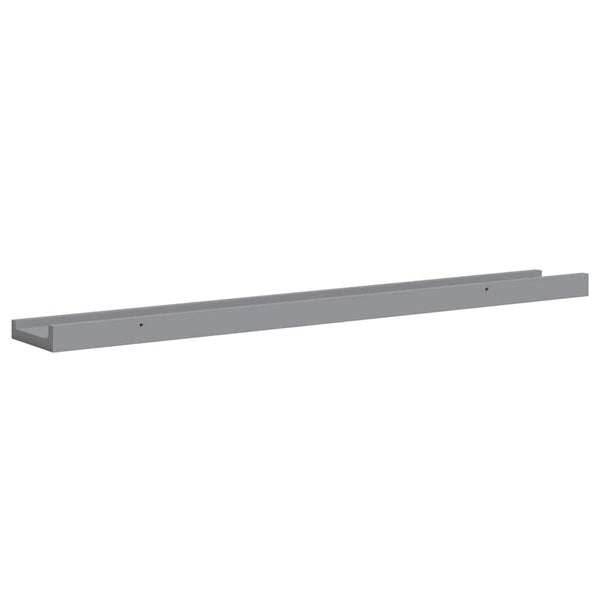 Bilderleisten Grau 80 cm, 2er Set