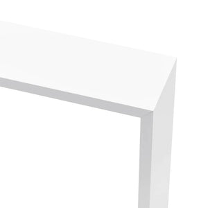 vidaXL Étagères cubes 3 pcs MDF blanc