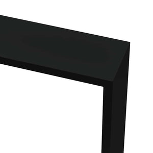 Schwarze Würfelregale, 3er Set