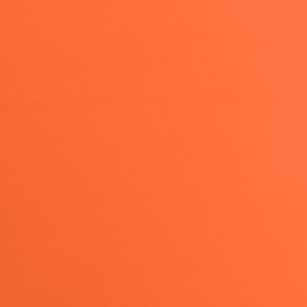 Friseur Rollhocker Orange Kunstleder