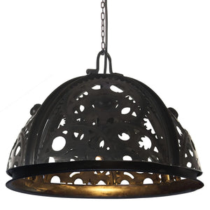Industrie Deckenlampe Kettenrad Design E27 45cm