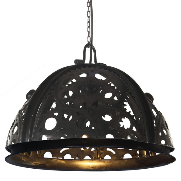 Industrie Deckenlampe Kettenrad Design E27 45cm