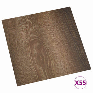 Selbstklebende PVC Bodenplanken Altholz 5,11 m²