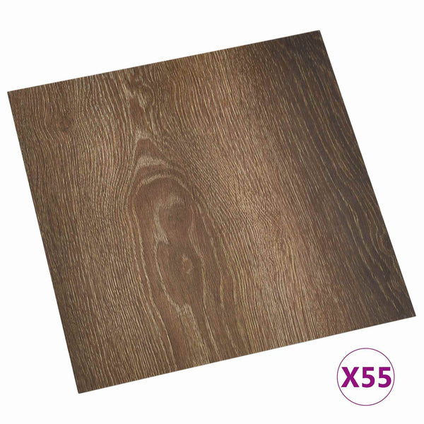 Selbstklebende PVC Bodenplanken Altholz 5,11 m²