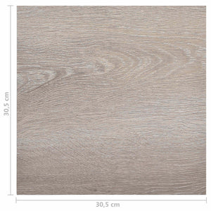 Selbstklebende PVC Bodenplanken Holzoptik 5.11 m²