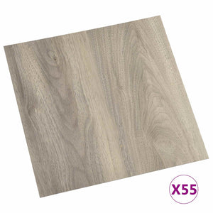 Selbstklebende PVC Bodenplanken Holzoptik 5,11 m²