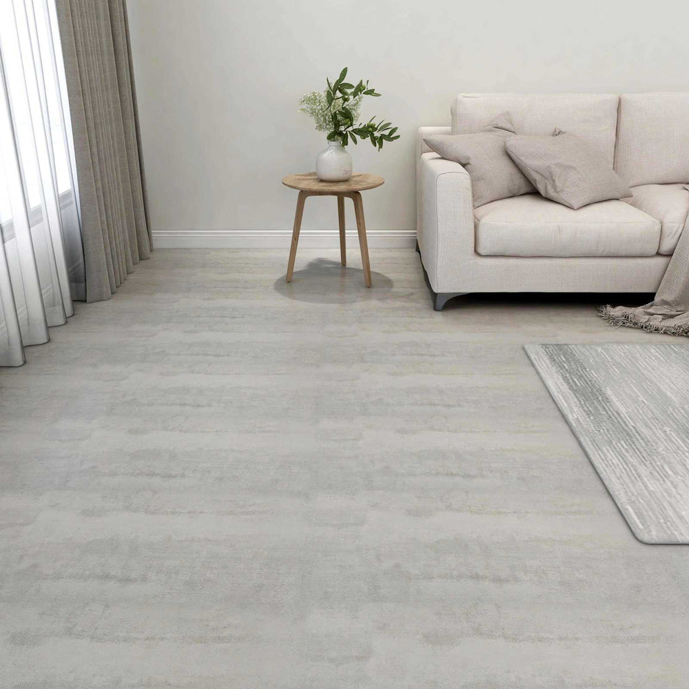 PVC Bodenfliesen Grau Hellgrau 5.11 m²