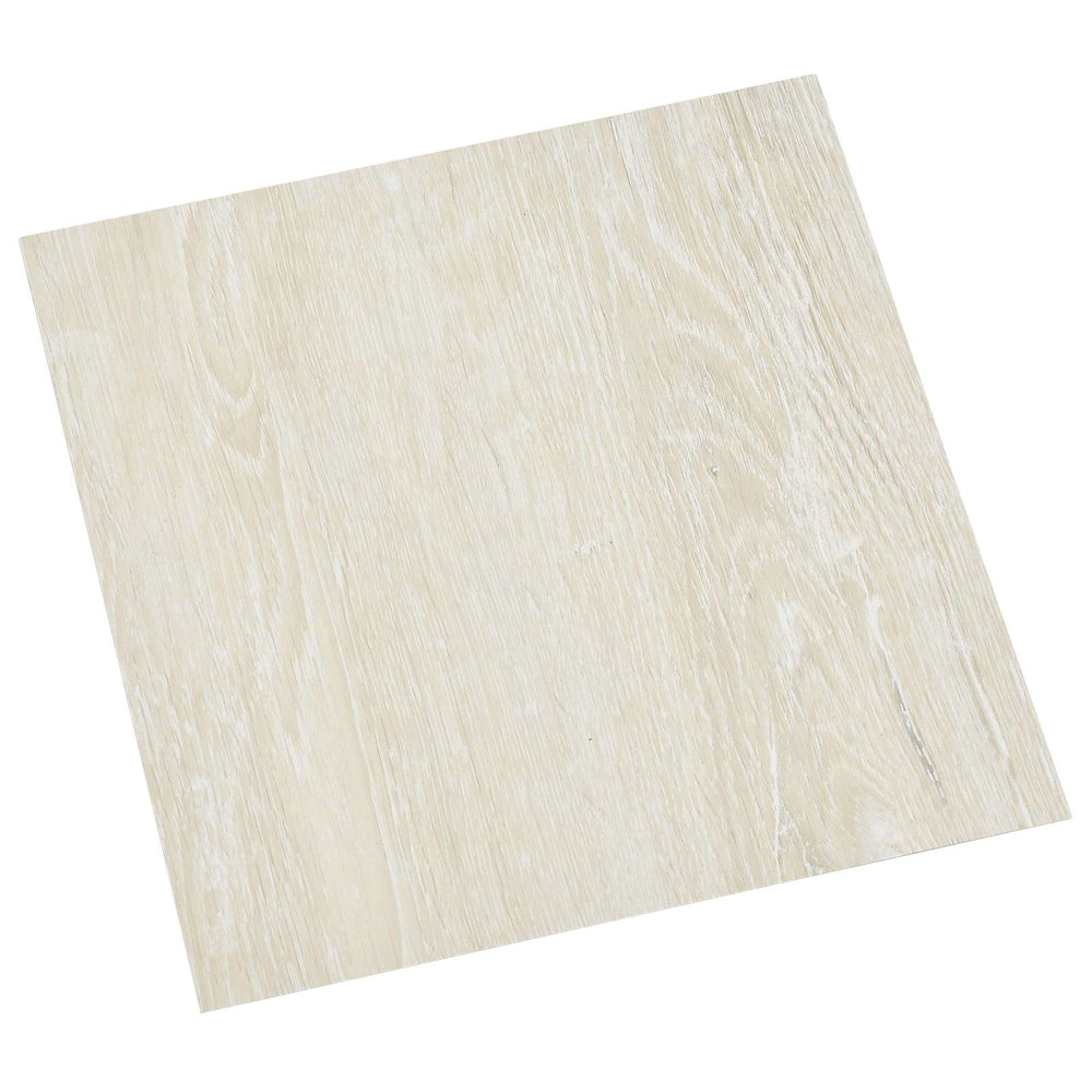 Cremeweiße PVC Bodenplanken, 5.11 m²