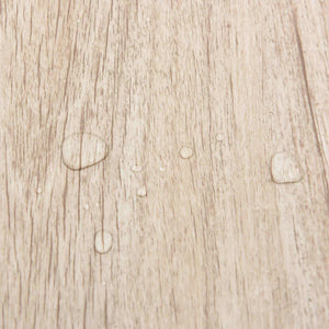 Selbstklebende PVC Bodenplanken Weiß & Holzoptik 5,11 m²