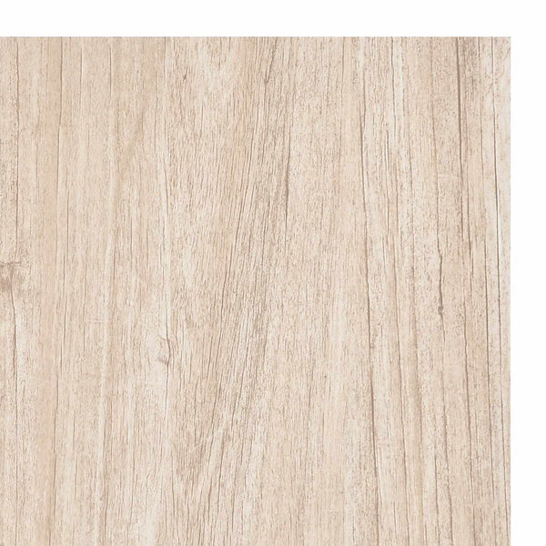 Selbstklebende PVC Bodenplanken Weiß & Holzoptik 5,11 m²