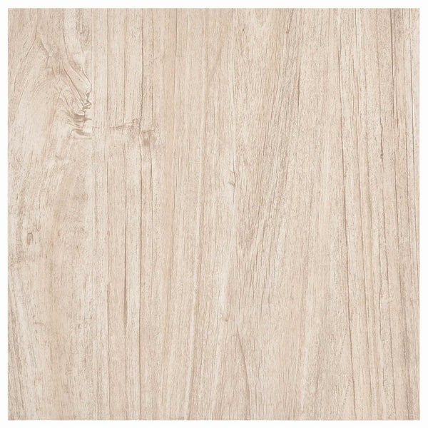 Selbstklebende PVC Bodenplanken Weiß & Holzoptik 5,11 m²