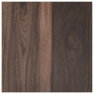 Dunkelbraune PVC Bodenplatten, 55 Stk. (5,11 m²)