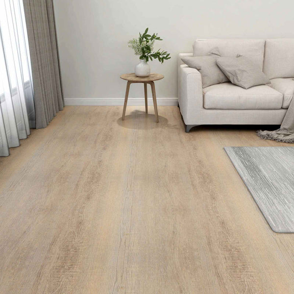 PVC Bodenplanken Hellgrau Dunkelbraun 5,11 m²