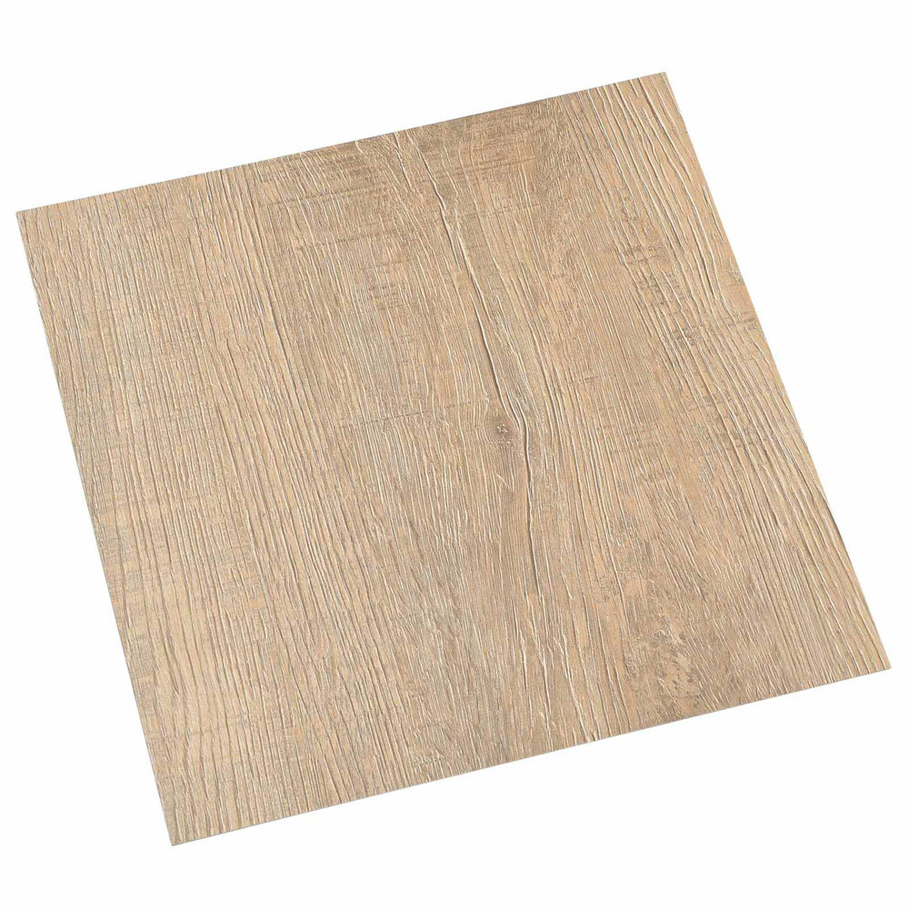 PVC Bodenplanken Hellgrau Dunkelbraun 5,11 m²