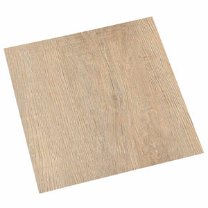 PVC Bodenplanken Hellgrau Dunkelbraun 5,11 m²