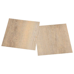 PVC Bodenplanken Hellgrau Dunkelbraun 5,11 m²
