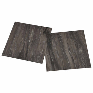 Dunkelgraue PVC Bodenplanken, 5.11 m² - 55 Stück