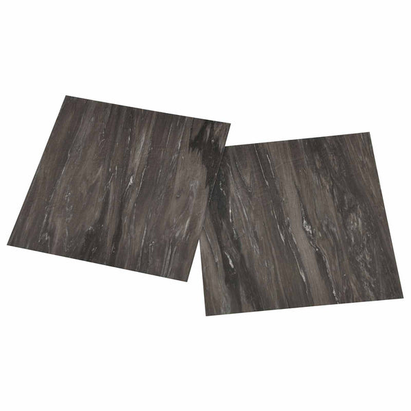 Dunkelgraue PVC Bodenplanken, 5.11 m² - 55 Stück