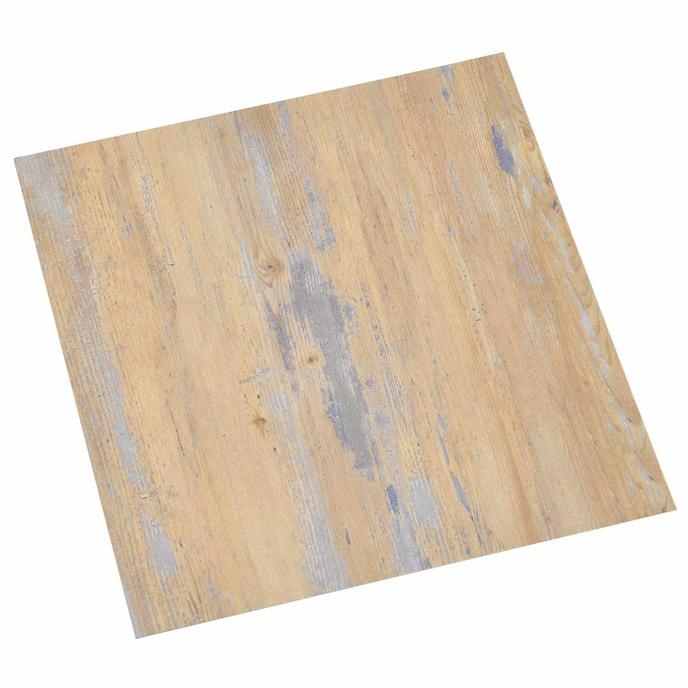 Selbstklebende PVC Bodenfliesen Braun & Grau 5.11m²