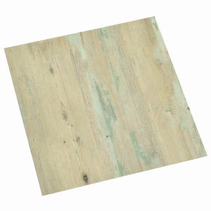 PVC Bodenplanken Weiß Hellbraun 5,11 m²