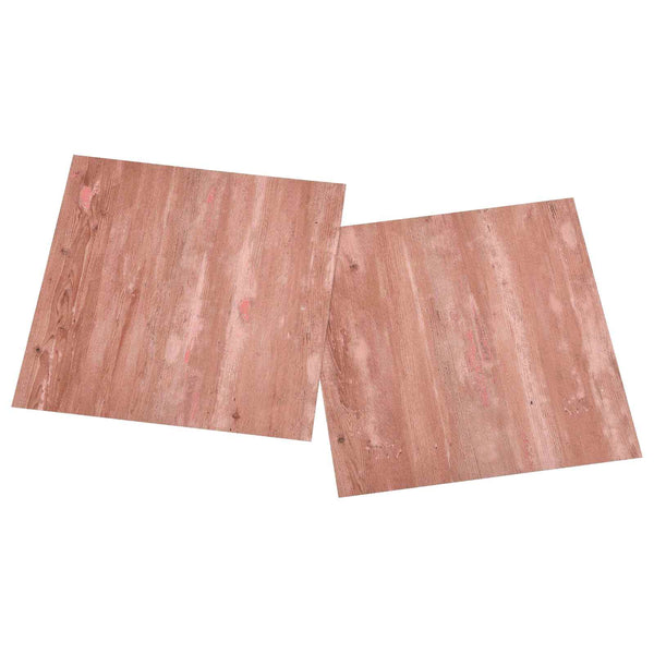 PVC Bodenplatten Rot, 55 Stück, 5,11 m²