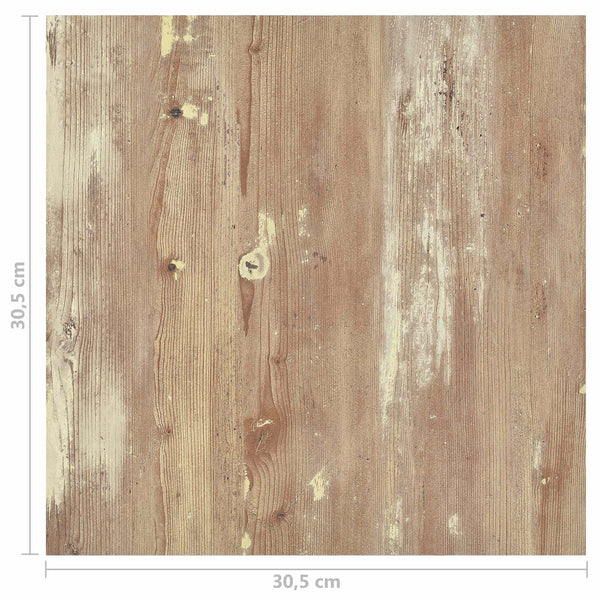 PVC Bodenplanken Creme Hellbraun 5.11m²