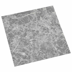 Graue PVC Bodenplanken, 5.11 m², 55 Stück