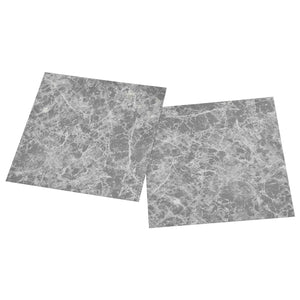 Graue PVC Bodenplanken, 5.11 m², 55 Stück
