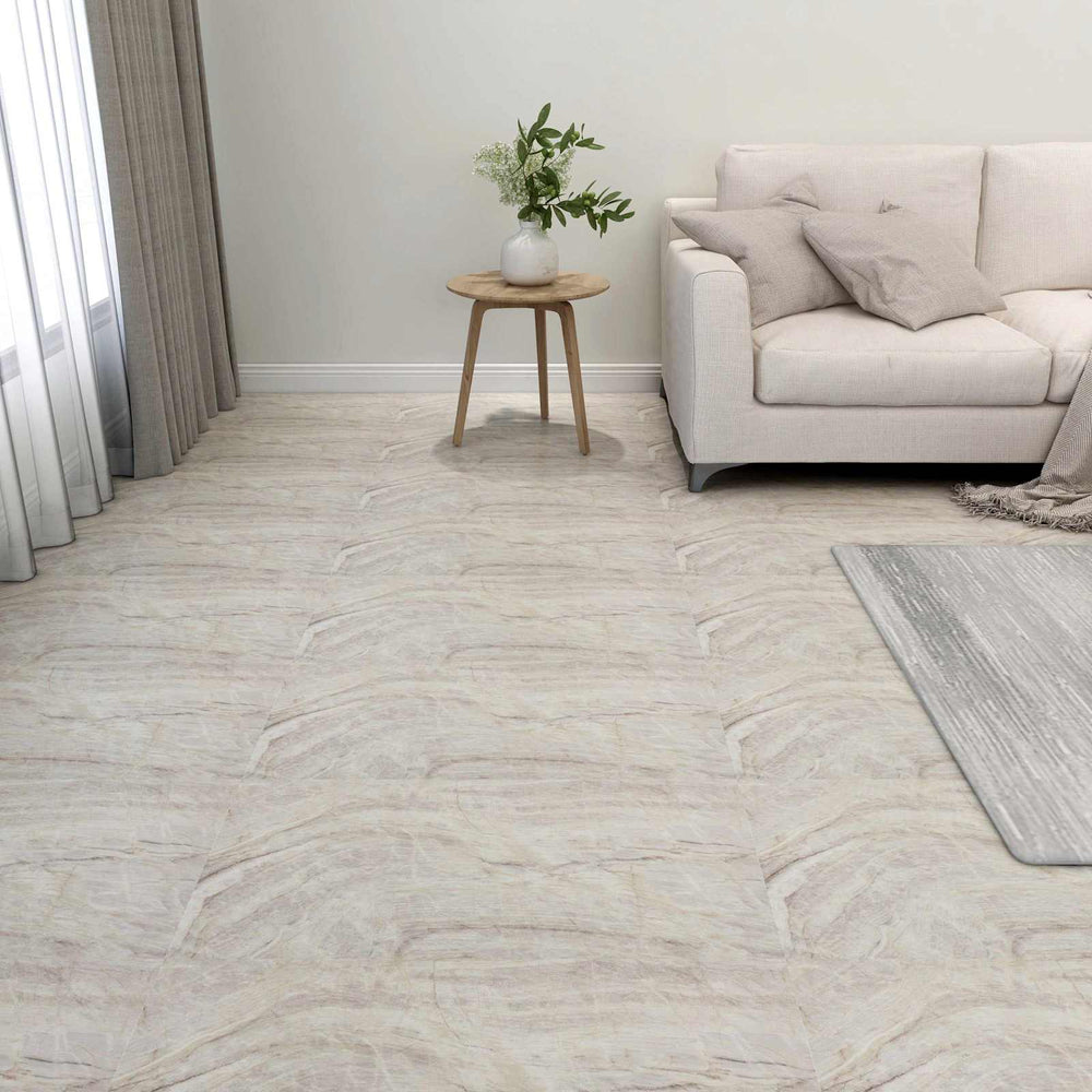 PVC Bodenfliesen Braun Beige 5.11 m²