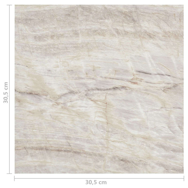 PVC Bodenfliesen Braun Beige 5.11 m²