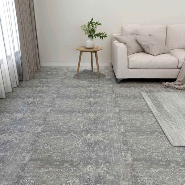 Betongraue PVC Bodenplanken Selbstklebend 5.11 m²