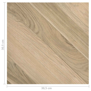 Selbstklebende PVC Bodenplanken Braun 5.11 m²