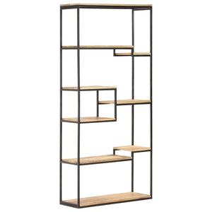 Bücherregal Mangoholz 80x180 cm