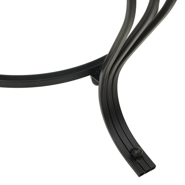 vidaXL Brasero avec tisonnier 49 cm acier