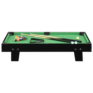 Mini Billardtisch - 3ft Schwarz & Grün