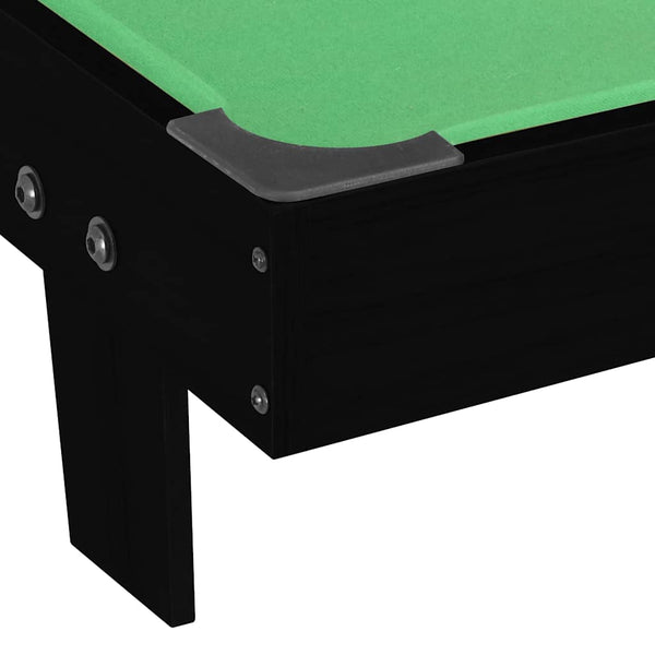 Mini Billardtisch - 3ft Schwarz & Grün